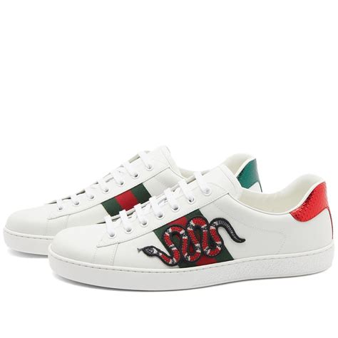 gucci leather and suede sneakers|gucci snakes sneakers.